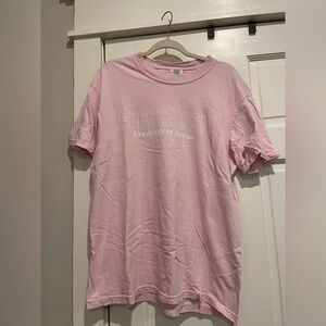 Pink Pi Beta Phi University of Illinois Comfort Colors Shirt